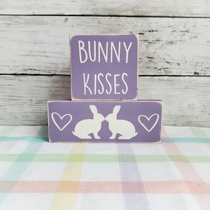Handmade Wooden Spring Mini Signs